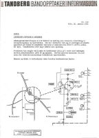 Tandberg Serviceinfo-1973-75 - Service Manual